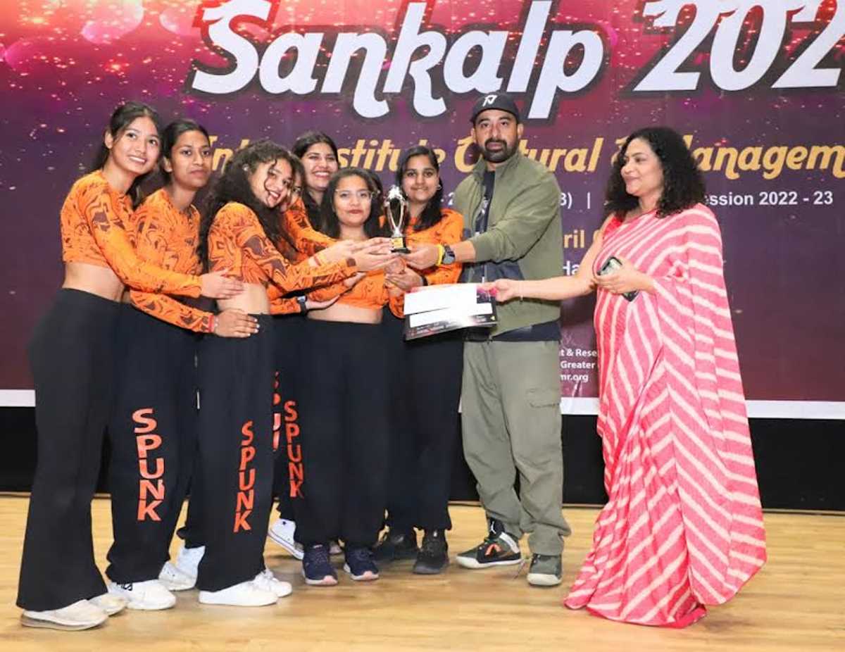 मैनेजमेन्ट फेस्ट संकल्प में विद्यार्थियों ने दी मनमोहक प्रस्तुति